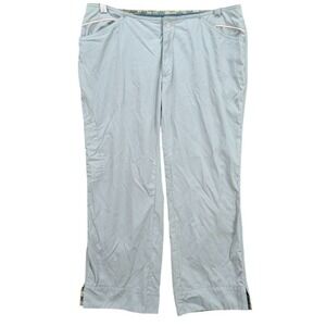 Horny Toad Women's Pants Size 6‎ Hiking Capri Outdoor Straight Leg Cotton Nylon